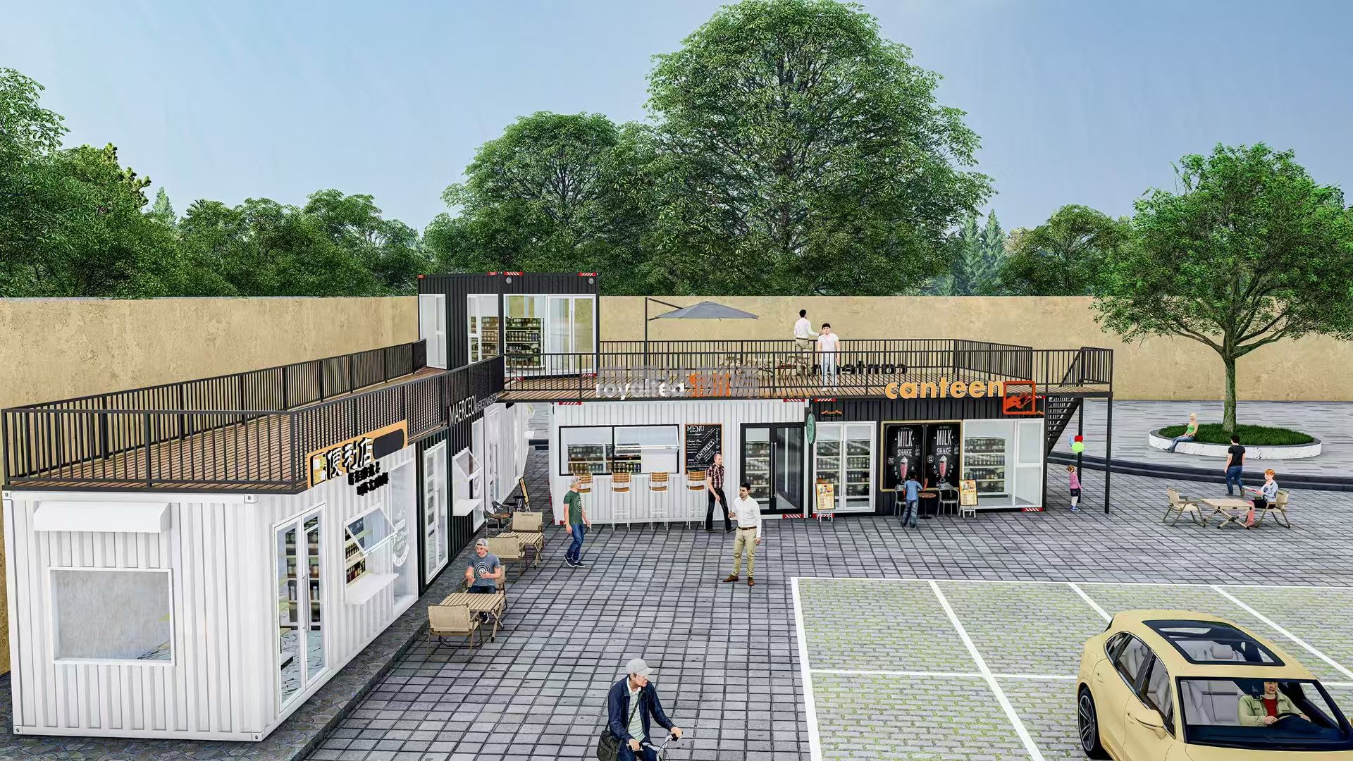 集裝箱房屋里面可以作為店鋪嗎,有什么優缺點 